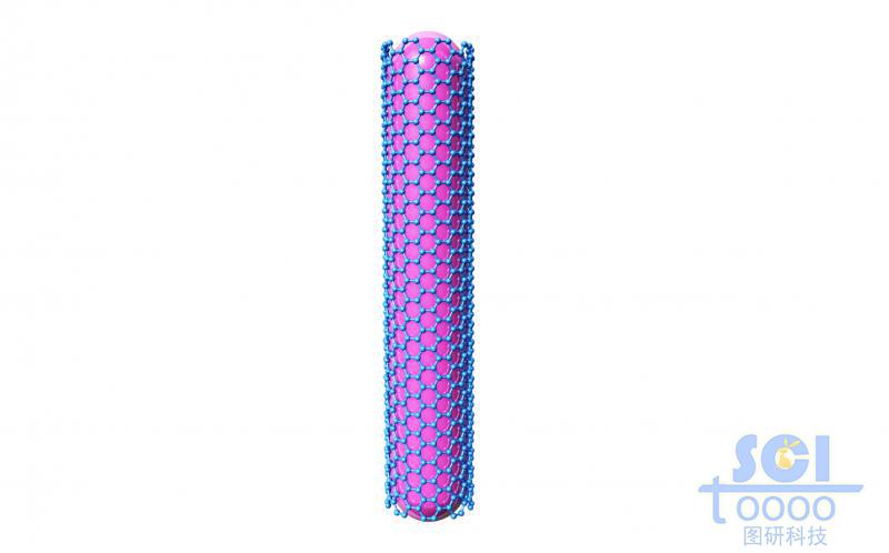 石墨烯包裹的纳米棒